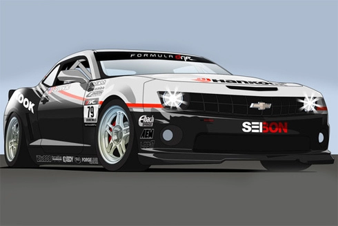  độ chevrolet camaro ss thành xe đua drift 