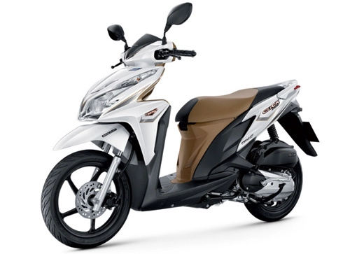  honda click 125i xuất hiện với màu mới 