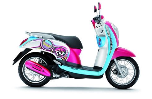  honda sắp trình làng xe tay ga scoopy mới 