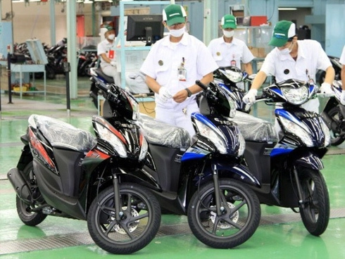  honda spacy có màu mới 