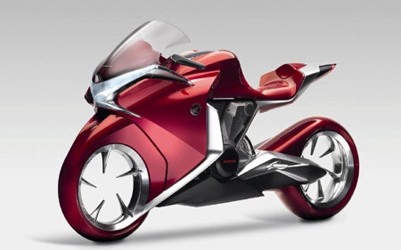  honda v4 concept - siêu môtô cho tương lai 