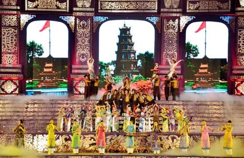 Khai mạc festival huế 2014 hoành tráng ấn tượng