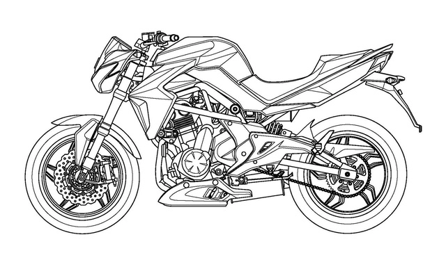 Kymco đang phát triển mẫu nakedbike mới được xây dựng dựa trên kawasaki er-6n