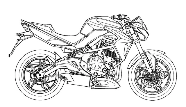 Kymco đang phát triển mẫu nakedbike mới được xây dựng dựa trên kawasaki er-6n