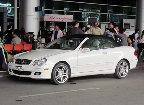  mercedes clk350 - mui trần hàng hiếm ở việt nam 