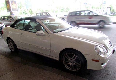  mercedes clk350 - mui trần hàng hiếm ở việt nam 