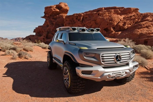  mercedes ener g force - tương lai hầm hố của g-class 