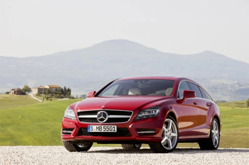  mercedes trình làng cls shooting brake 