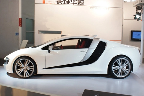  ôtô trung quốc nhái audi r8 