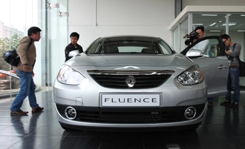  renault fluence trình làng tại việt nam 