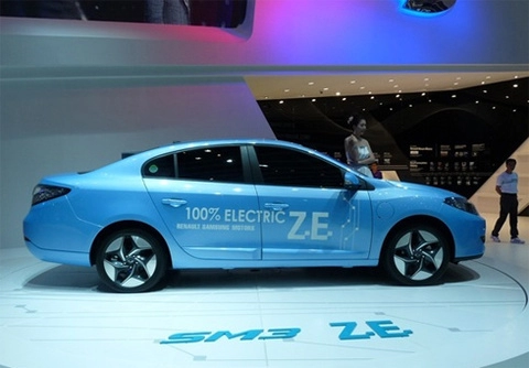  renault sm3 ze - xe điện cho tương lai 