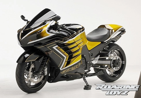  siêu môtô kawasaki zx-14r mạ vàng 24k 