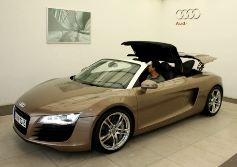  siêu xe audi r8 spyder đầu tiên về việt nam 