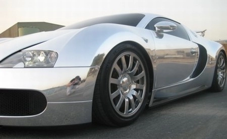  siêu xe bugatti veyron mạ crôm 