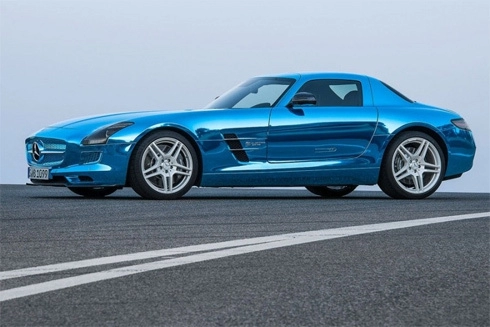  siêu xe điện mercedes sls amg giá nửa triệu đô 