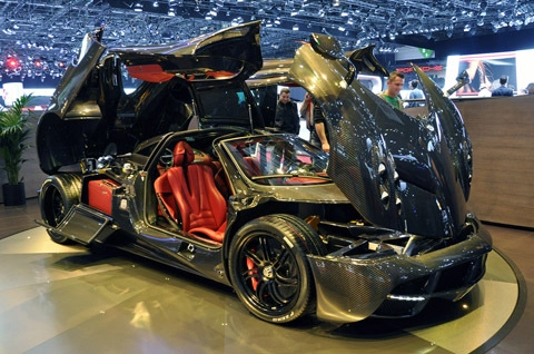  siêu xe triệu đô pagani huayra carbon 