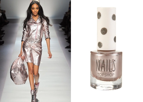 Soi màu nail đẹp từ sàn catwalk