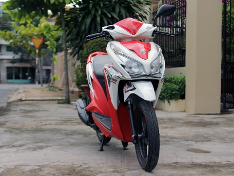  thời trang honda click 125i của dân chơi sài gòn 