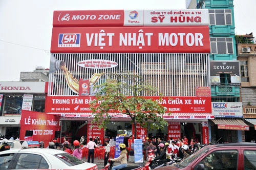  total đưa mô hình moto zone vào hà nội 