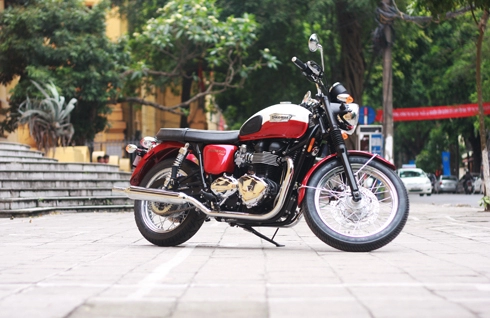  triumph bonneville t100 2013 cổ điển giữa hà nội 