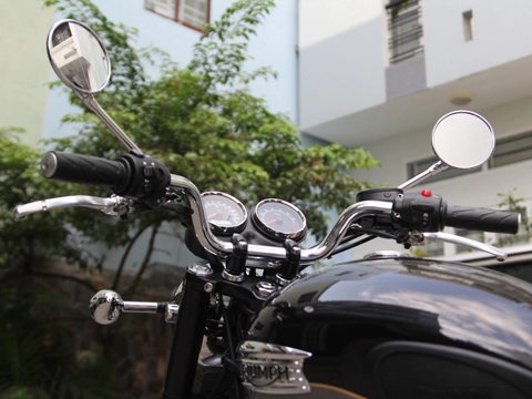  vẻ đẹp hoài cổ triumph bonneville t100 