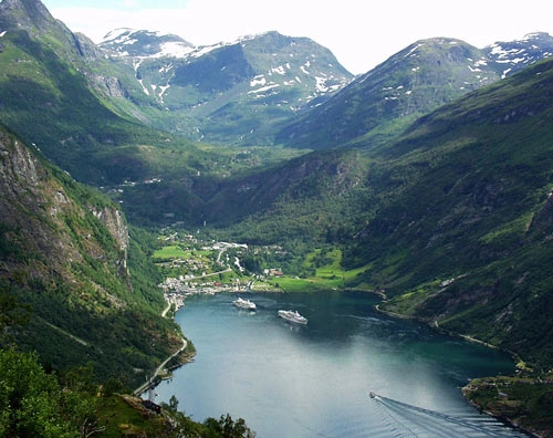 Vịnh geirangerfjord đặc sản nauy