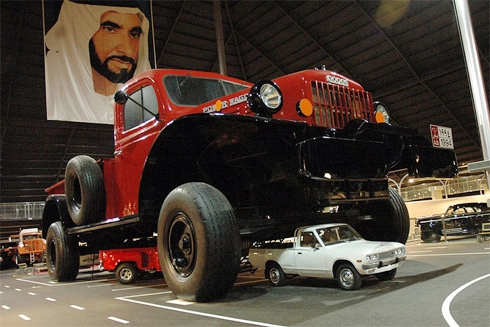  xe off-road khủng trong bảo tàng ở abu dhabi 