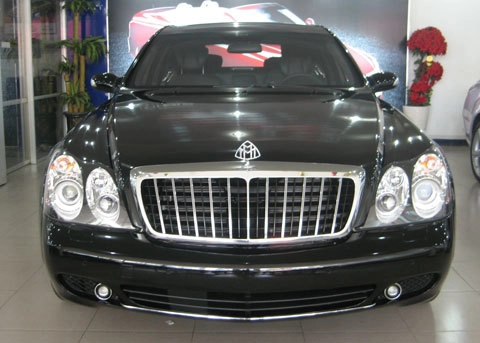  xe siêu sang maybach 62s tại việt nam 