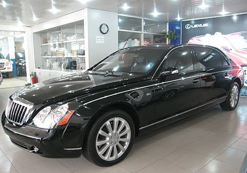  xe siêu sang maybach 62s tại việt nam 