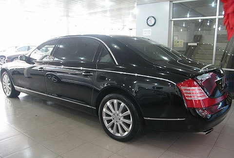  xe siêu sang maybach 62s tại việt nam 