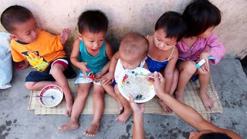 25 trẻ em việt nam thấp còi do thiếu dinh dưỡng