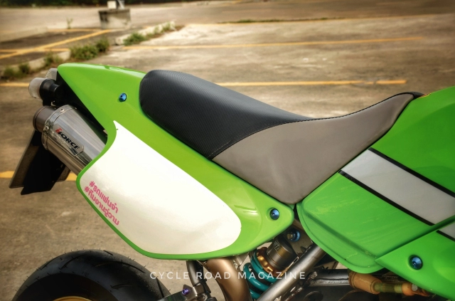 Bản độ kawasaki ksr 110 làm chủ nhân vô cùng xót xa khi sử dụng