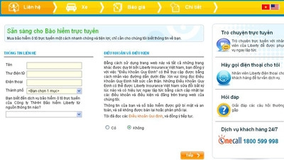  bảo hiểm ôtô lên mạng 