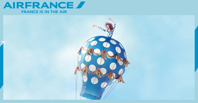 Bay cao bay xa cùng khuyến mãi air france oh lala