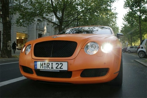  bentley continental gt màu độc 