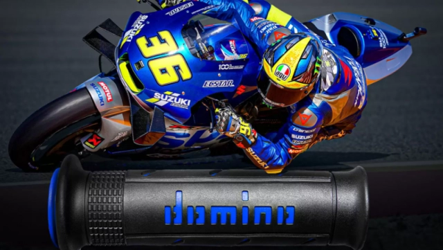 Bí mật đằng sau tay lái domino trên xe đua motogp của joan mir