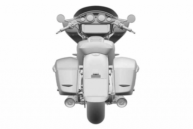 Bmw r18 touring mới lộ ảnh trong bằng sáng chế