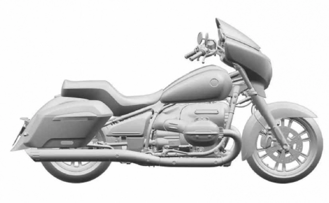 Bmw r18 touring mới lộ ảnh trong bằng sáng chế