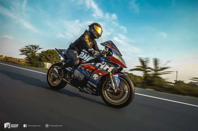 Bmw s1000rr độ cháy bỏng trong diện mạo cực chất