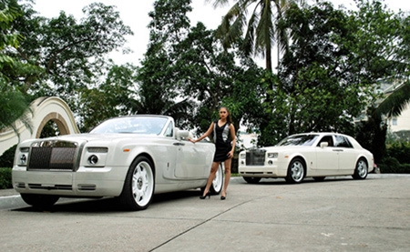  bộ đôi rolls-royce phantom du xuân hà nội 