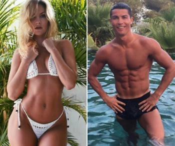 Bồ mới sexy của cristiano ronaldo tài sắc vẹn toàn