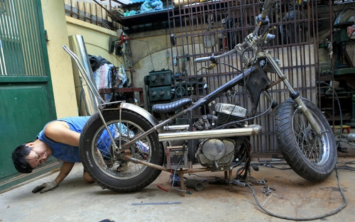  bobber độ ở hà nội 