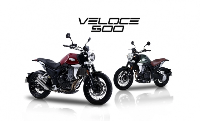 Bristol veloce 500 - đứa con lai của honda cb300r và benelli leoncino 500 ra đời