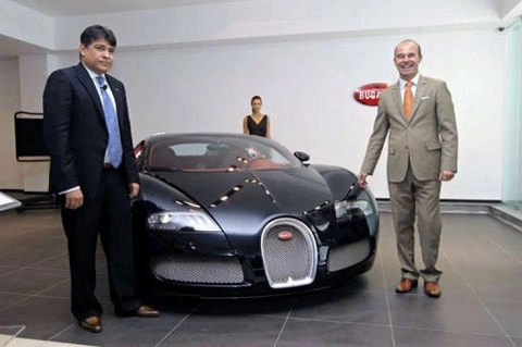  bugatti veyron đầu tiên đến ấn độ 