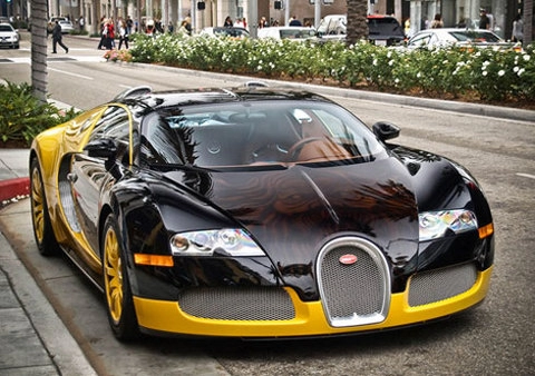  bugatti veyron màu độc ở beverly hills 