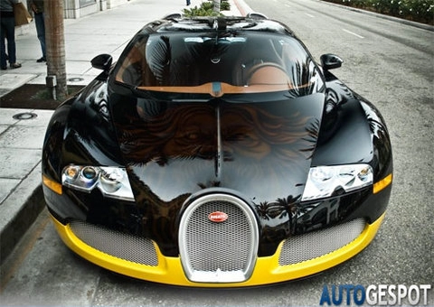  bugatti veyron màu độc ở beverly hills 