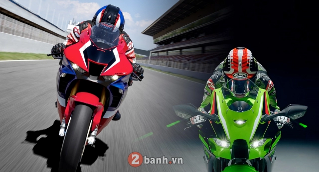 Cbr1000rr-r vs zx-10r 2021 trên bàn cân thông số