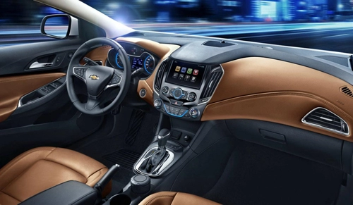  chevrolet cruze 2015 nội thất sang trọng hơn 