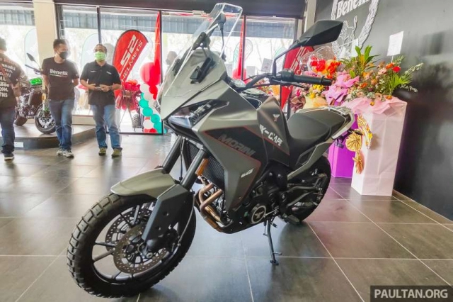 Chi tiết moto morini x-cape 650 vừa ra mắt tại malaysia