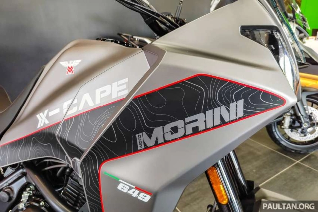 Chi tiết moto morini x-cape 650 vừa ra mắt tại malaysia